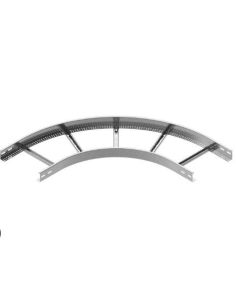 ➤ Kopėčių horizontalus posūkis 90° kampu BAKS LDLP200H50