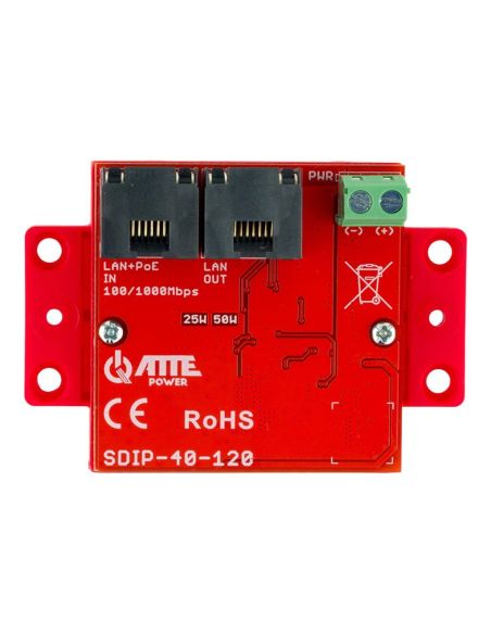 ➤ PoE adapteris ATTE SDIP-40-120