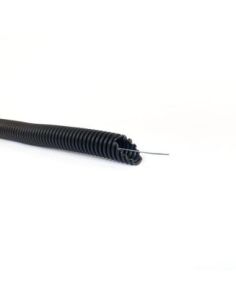 ➤ Gofruotas vamzdis juodas D32 su viela Glob-El GL400UVW (be halogenų, UV atsparus, 750N/5 cm, 25 m)