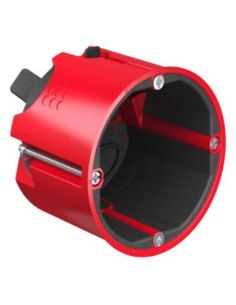 ➤ 1 vietos priešgaisrinė dėžutė į gipsą Kaiser HWD68 K9463-02 (gylis 48 mm, EI30-EI90)