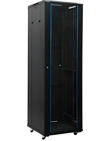 ➤ Komutacinė spinta 19'' pastatoma 42U 600x600x2055mm (juoda, nesurinkta, IP20) A2-6642