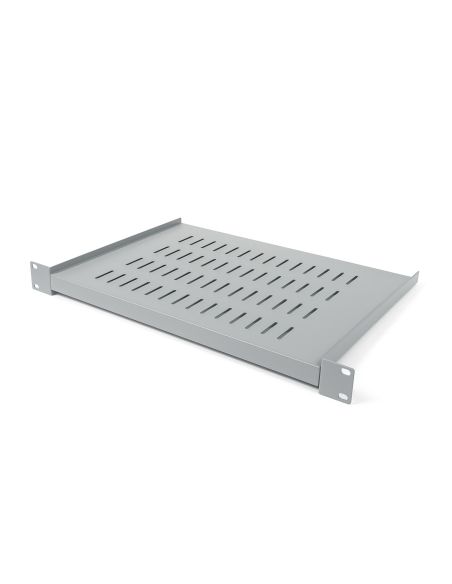 ➤ Universali 1U lentyna 19'' spintai (450 mm gylio, pilka) A-CB45