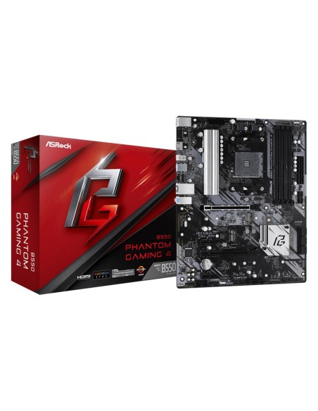 Mainboard|ASROCK|AMD B550|SAM4|ATX|2xPCI-Express 3.0 1x|1xPCI-Express 3.0 4x|2xM.2|1xPCI-Express 4.0 16x|Memory DDR4|Memory slot