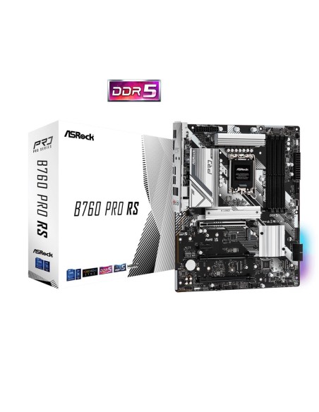 Mainboard|ASROCK|Intel B760 Express|LGA1700|ATX|Memory DDR5|Memory slots 4|1xPCI-Express 3.0 1x|1xPCI-Express 3.0 16x|1xPCI-Expr