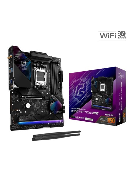 Mainboard|ASROCK|AMD B850|SAM5|ATX|Memory DDR5|Memory slots 4|1xPCI-Express 4.0 16x|1xPCI-Express 5.0 16x|1xM.2|1xHDMI|1xAudio-I
