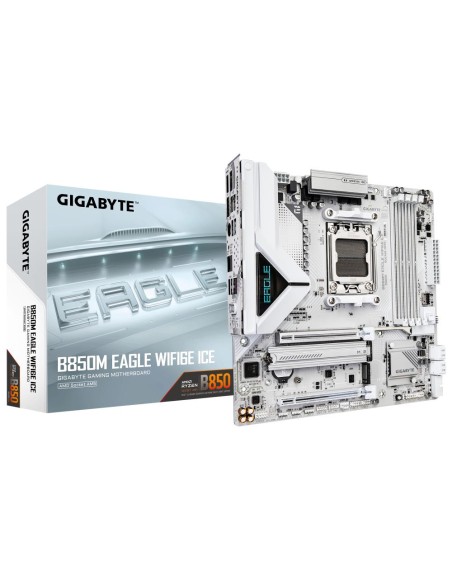 Mainboard|GIGABYTE|AMD B850|SAM5|Micro-ATX|Memory DDR5|Memory slots 4|B850MEAGLEWF6EICE