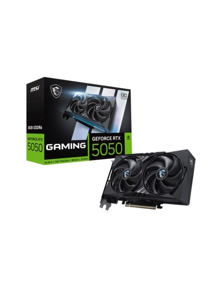 Graphics Card|MSI|NVIDIA GeForce RTX 5050|8 GB|GDDR6|128 bit|PCIE 5.0 16x|Dual Slot Fansink|RTX50508GGAMINGOC