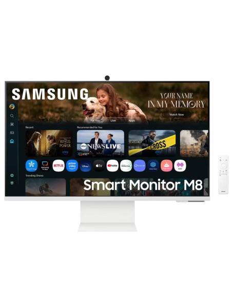 LCD Monitor|SAMSUNG|LS32FM801UUXDU|32"|Smart/4K|Panel VA|3840x2160|16:9|60 Hz|4 ms|Colour White|LS32FM801UUXDU