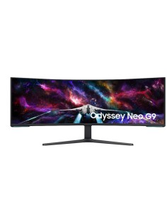 LCD Monitor|SAMSUNG|57"|Gaming/Curved|Swivel|Height adjustable|Tilt|Matte|Panel VA|7680x2160|32:9|240Hz|1 ms|Speakers|Colour Bla