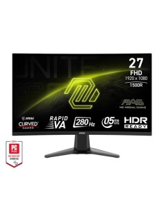 LCD Monitor|MSI|MAG 276CXF|27"|Curved|Matte|Panel VA|1920x1080|16:9|280 Hz|0.5 ms|Colour Black|MAG276CXF