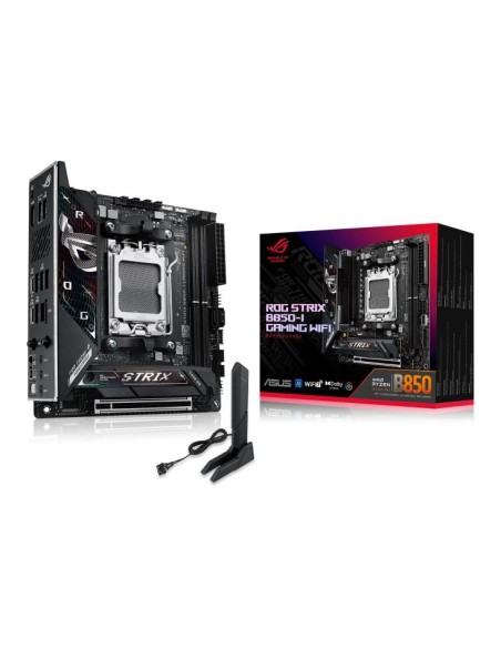 Mainboard|ASUS|AMD B850|SAM5|Mini-ITX|Memory DDR5|Memory slots 2|1xPCI-Express 4.0 16x|1xPCI-Express 5.0 16x|2xM.2|1xHDMI|1xAudi