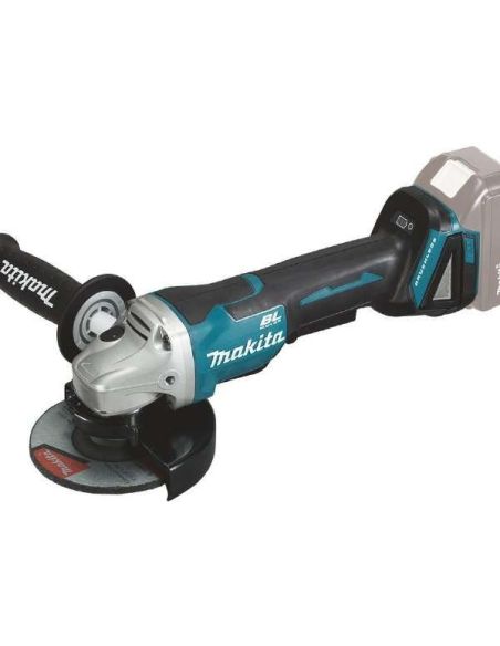 ➤ Akumuliatorinis kampinis šlifuoklis 18V Makita DGA506Z (Be akum. ir kroviklio)