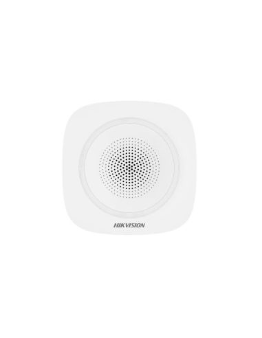 ➤ Hikvision belaidė sirena DS-PS1-I-WE(B)(red) AX PRO (vidaus, raudona blykstė)