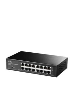 ➤ 16 prievadų komutatorius CUDY GS1016 (Nevaldomas)