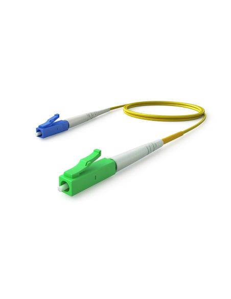 ➤ Optinis jungiamasis kabelis LC/UPC-LC/APC (SM, simplex, G652D, 9/125µm, OS1/OS2, LSZH, 3mm, 2m)  ➤ Optinis jungiamasis kabelis LC/UPC-LC/APC (SM, simplex, G652D, 9/125µm, OS1/OS2, LSZH, 3mm, 2m)