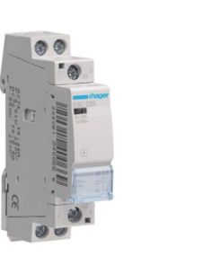 ➤ Kontaktorius Hager ESC225 (1P, 25A, 230V, 2NO, 1 mod.)