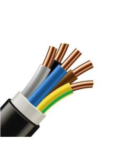➤ Prysmian Group CYKY 5x10 mm2 jėgos kabelis (1 m, monolitinis)