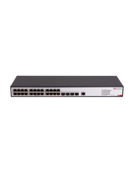 ➤ Hikvision 28 prievadų prievadų komutatorius DS-3E2728-HI-24T4X