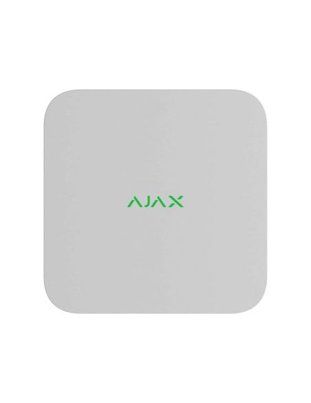 ➤ Tinklo vaizdo įrašymo įrenginys Ajax NVR 70934.122.WH (16 kanalų, baltas, HDD iki 16TB, H.265) 