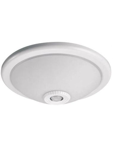 ➤ VIZELA šviestuvas su judesio davikliu (baltas, E27 2x40W, 4000K, IP20, 360°) GTV OS-PLCRKZ-00