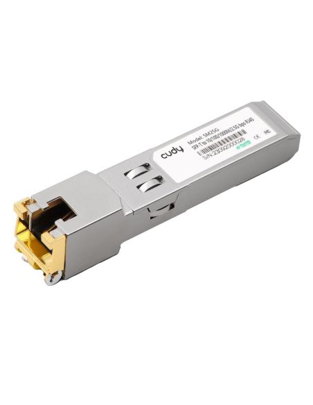 ➤ Optinis integruojamas keitiklis Cudy SFP++ SM25G (SFP+ lizdas į 2.5GbE RJ45) 