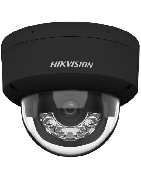 ➤ Hikvision Dome DS-2CD2143G2-LIS2U 2.8mm (Juoda, 4MP, AcuSense, IR+LED 30 m.) 