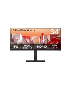 LCD Monitor|LG|34 "|3440 x 1440 pixels|Wide Quad HD|Native aspect ratio 21:9|LCD|Curved|34BA75QE-B