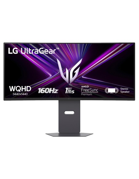LCD Monitor|LG|34 "|3440 x 1440 pixels|Wide Quad HD|Native aspect ratio 21:9|LCD|Curved|34G600A-B