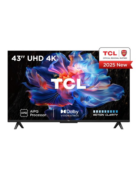 TV Set|TCL|43 "|4K Ultra HD|3840 x 2160 pixels|Flat|16:9|DLED|43V6C