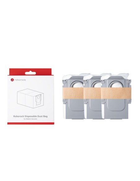 Vacuum Cleaner Accessory|ROBOROCK|Disposable Dust bag|For Qrevo/Qrevo MaxV/S8 MaxV Ultra/Qrevo S/Qrevo Pro/Qrevo Plus/Qrevo Curv Vacuum Cleaner Accessory|ROBOROCK|Disposable Dust bag|For Qrevo/Qrevo MaxV/S8 MaxV Ultra/Qrevo S/Qrevo Pro/Qrevo Plus/Qrevo Curv