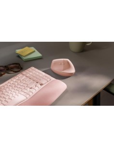 MOUSE USB OPTICAL WRL VERTICAL/PINK 910-006478 LOGITECH
