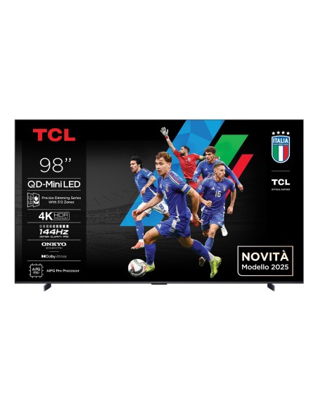 TV Set|TCL|98 "|4K Ultra HD|3840 x 2160 pixels|Flat|16:9|QD-Mini LED|98Q6C TV Set|TCL|98 "|4K Ultra HD|3840 x 2160 pixels|Flat|16:9|QD-Mini LED|98Q6C