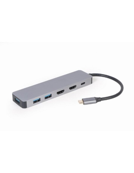 I/O ADAPTER USB-C TO HDMI/USB3/3IN1 A-CM-COMBO3-03 GEMBIRD I/O ADAPTER USB-C TO HDMI/USB3/3IN1 A-CM-COMBO3-03 GEMBIRD