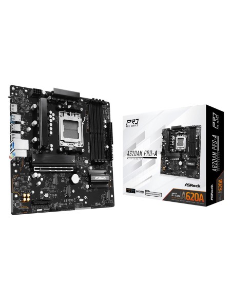 Mainboard|ASROCK|AMD A620A|SAM5|Micro-ATX|Memory DDR5|Memory slots 4|A620AMPRO-A