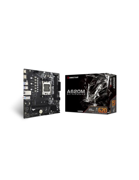 Mainboard|BIOSTAR|AMD A620|SAM5|Micro-ATX|Memory DDR5|Memory slots 2|A620MS