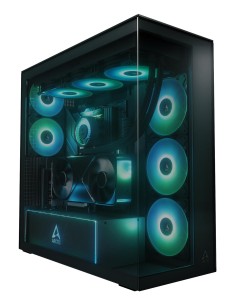 Case|ARCTIC|Xtender VG (Black)|Case product features Transparent panel|Not included|Colour Black|ACPCC00016A