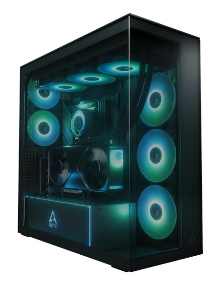 Case|ARCTIC|Xtender VG (Black)|Case product features Transparent panel|Not included|Colour Black|ACPCC00016A