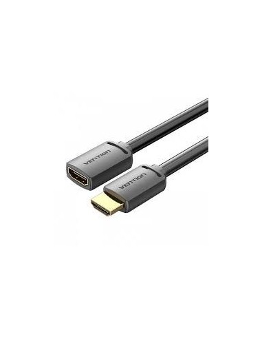 CABLE HDMI MALE/FEMALE 4K/2M BLACK AHCBH VENTION