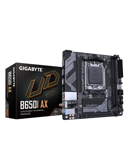 Mainboard|GIGABYTE|AMD B650|SAM5|Mini-ITX|Memory DDR5|Memory slots 2|B650IAX1.1