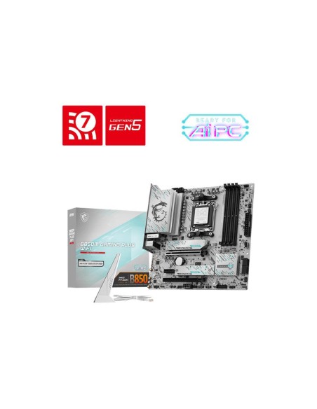 Mainboard|MSI|AMD B850|SAM5|Micro-ATX|Memory DDR5|Memory slots 4|B850MGAMINGPLUSWIFI