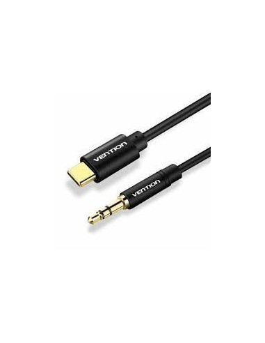 CABLE AUDIO 3.5MM TO USB-C/1.5M BLACK BGABG VENTION