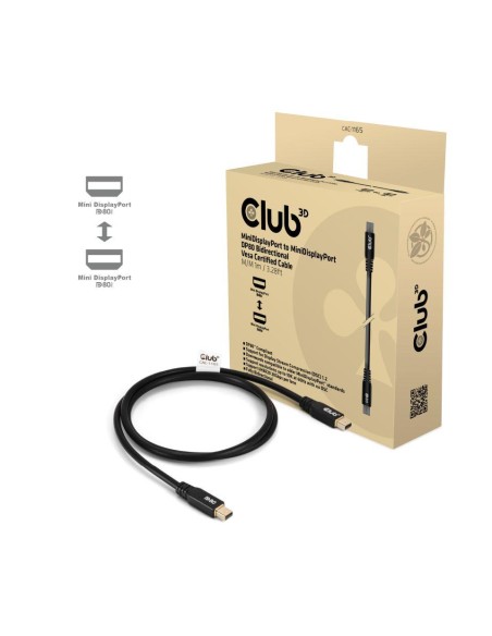 CABLE MINI DP TO MINI DP 1M/M/M CAC-1165 CLUB3D CABLE MINI DP TO MINI DP 1M/M/M CAC-1165 CLUB3D