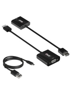 I/O ADAPTER HDMI TO VGA/AUDIO M/F CAC-1302 CLUB3D