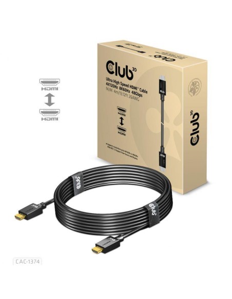 CABLE HDMI TO HDMI 4M/M/M CAC-1374 CLUB3D CABLE HDMI TO HDMI 4M/M/M CAC-1374 CLUB3D
