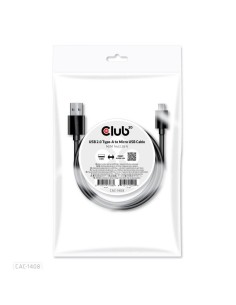 CABLE USB TO MICRO USB 1M/M/M CAC-1408 CLUB3D