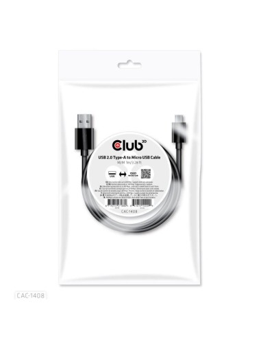 CABLE USB TO MICRO USB 1M/M/M CAC-1408 CLUB3D