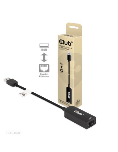 I/O ADAPTER USB3.2 TO RJ45/M/F CAC-1420 CLUB3D