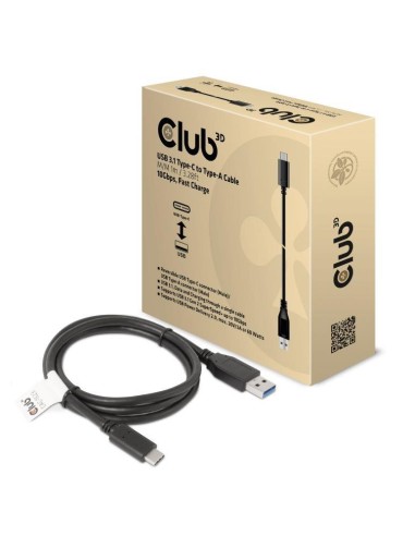 CABLE USB-C TO USB3.1 1M/M/M CAC-1523 CLUB3D