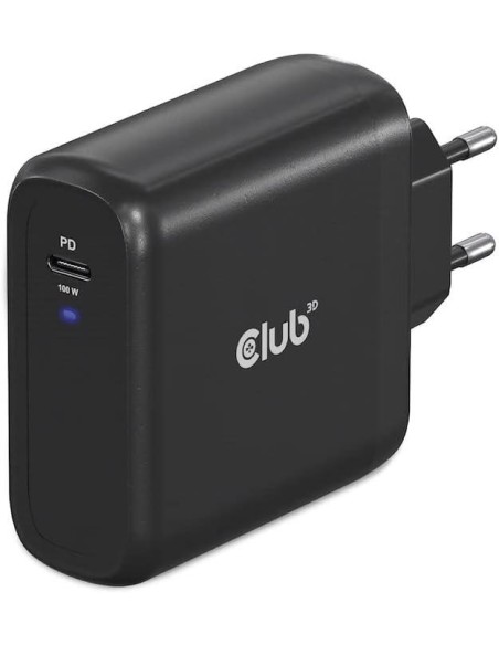 MOBILE TRAVEL CHARGER USB-C/100W CAC-1908EU CLUB3D MOBILE TRAVEL CHARGER USB-C/100W CAC-1908EU CLUB3D