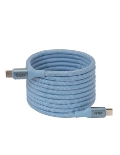 CABLE USB-C TO USB-C 2M/MAGNETIC BLUE CAC-3030 CLUB3D